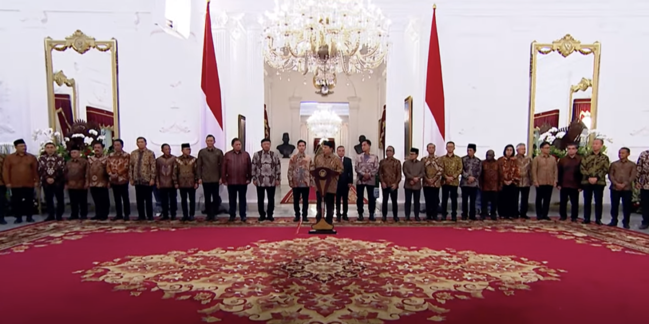 Susunan Lengkap Kabinet Merah Putih Prabowo, Daftar Menteri dan Wakil Menteri