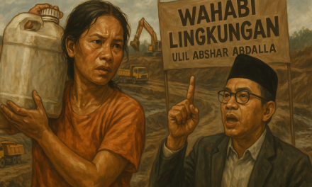 “Wahabi Lingkungan” dan Lubang Tambang: Siapa Sebenarnya yang Fanatik?”