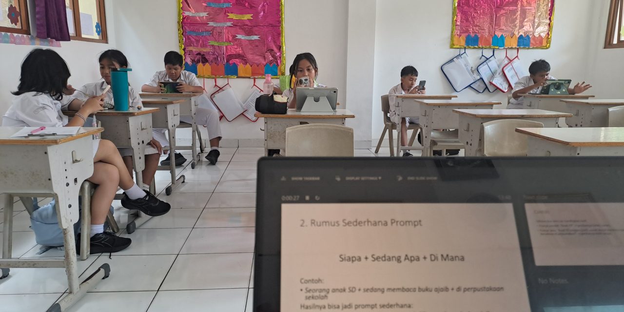 Siswa-siswi SD Pemuda Bangsa Depok, 1 Jam Menjadi Peneliti