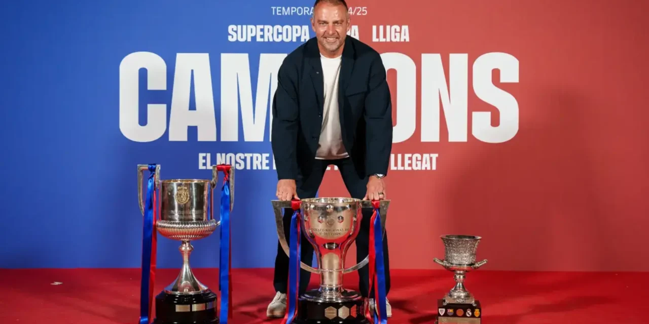 Hansi Flick dan Catatan Manis di Barcelona