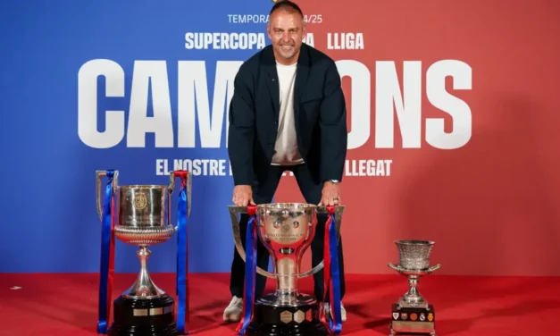 Hansi Flick dan Catatan Manis di Barcelona